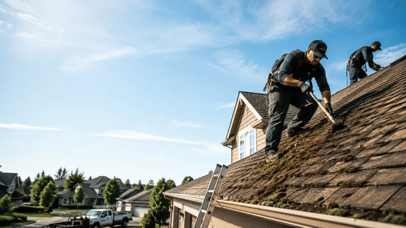 Roof Moss Removal in Lohn, TX near me